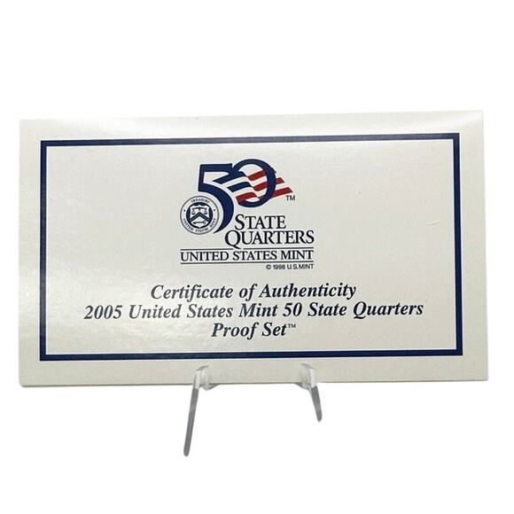 2005 US Mint State Quarters Proof Set Holiday Collector Edition - Picture 6 of 8